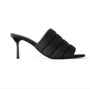 Zara Puffer Quilted Heels